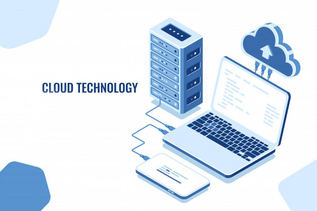Cloud or local hosting server